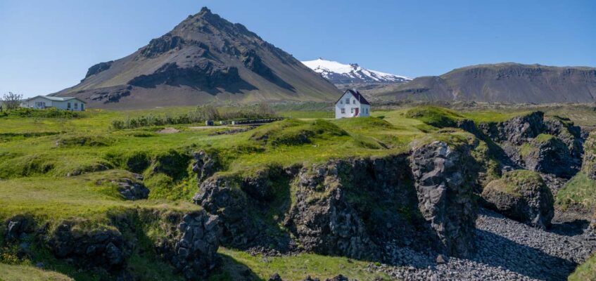 Arnarstapi village Snaefellsnes