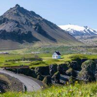 Arnarstapi village on Snaefellsnes