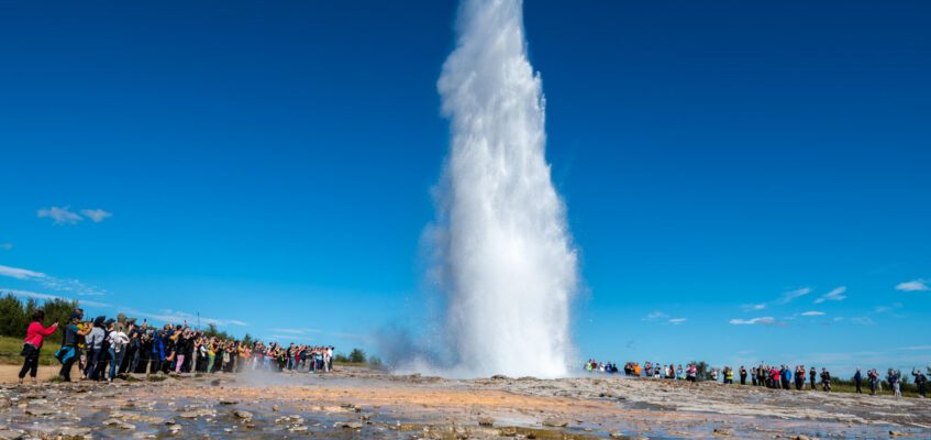 Strokkur geyser iceland tour