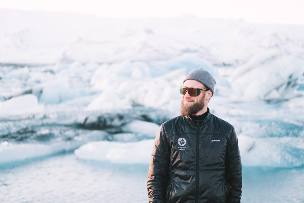 Guide at the Glacier Lagoon