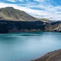 Hnausapollur Volcanic Crater Lake