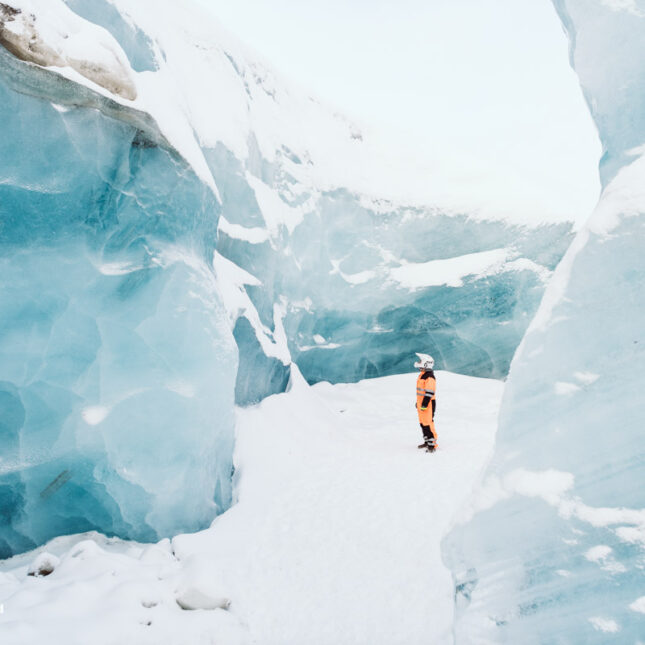 Langjokull glacier Iceland