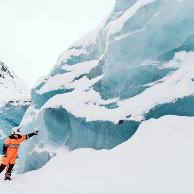 Langjokull glacier Iceland