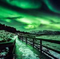 Northern Lights at Thingvellir