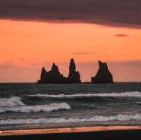 Reynisdrangar sunset