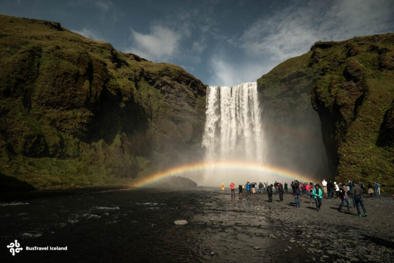 Skogafoss waterfall in South Iceland