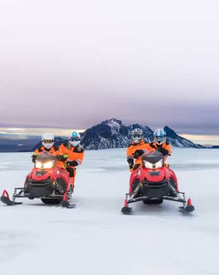 Snowmobiling & Ice Cave at Langjokull glacier from Reykjavík 7