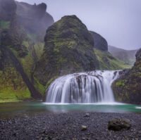 Stjórnarfoss waterfall