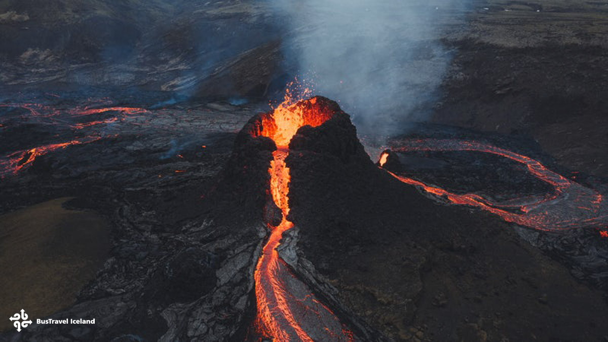 Fagradalsfjall Volcano Eruption on Reykjanes Peninsula