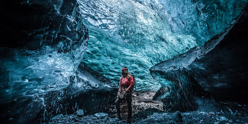 crystal ice cave tour with super jeep ride