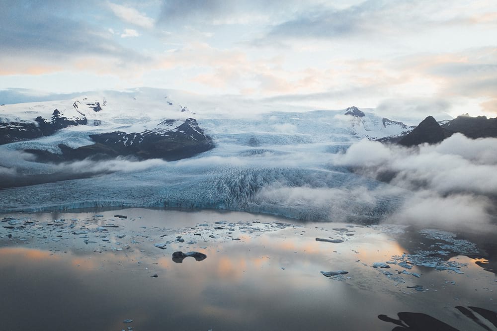 fjallsarlon glacier lagoon is gem off-the-beaten-path in south Iceland