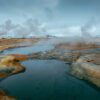 Námaskarð geothermal fields in its active condition