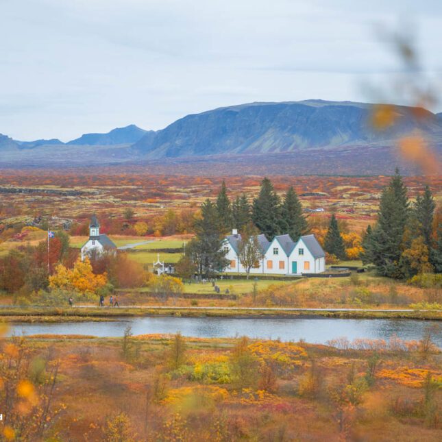 Thingvellir National Park in Autumn The glorious Autumn colors of the beautiful Thingvellir National Park, the Golden Circle of Iceland