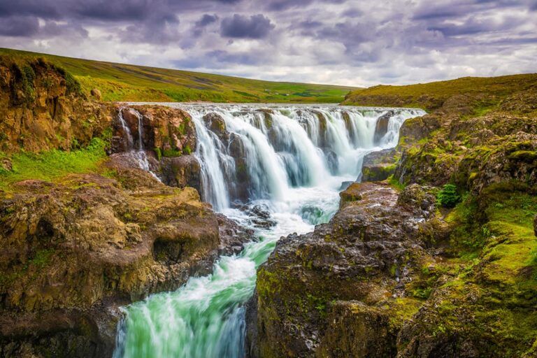 Kolugjúfur waterfall North Iceland