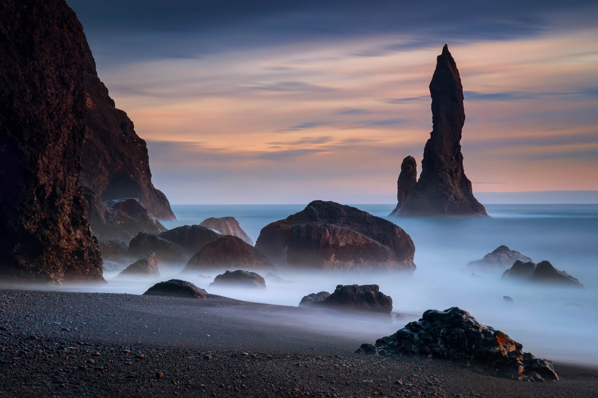 Reynisdrangar rocks