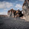 Djupalonssandur black sand beach Snaefellsnes Peninsula