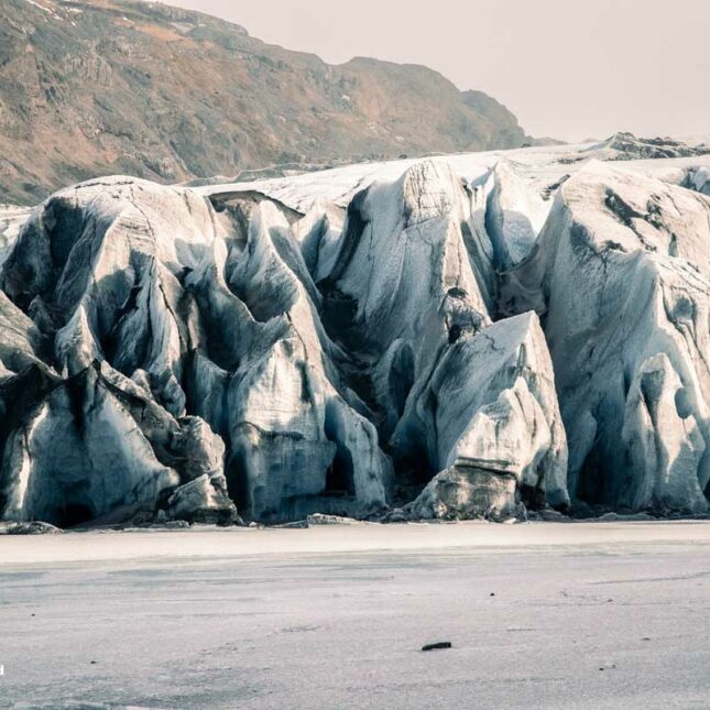 Solheimajokull glacier south Iceland
