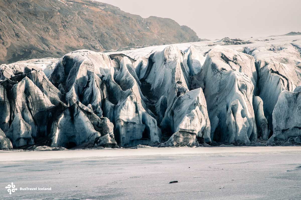 Solheimajokull glacier south Iceland