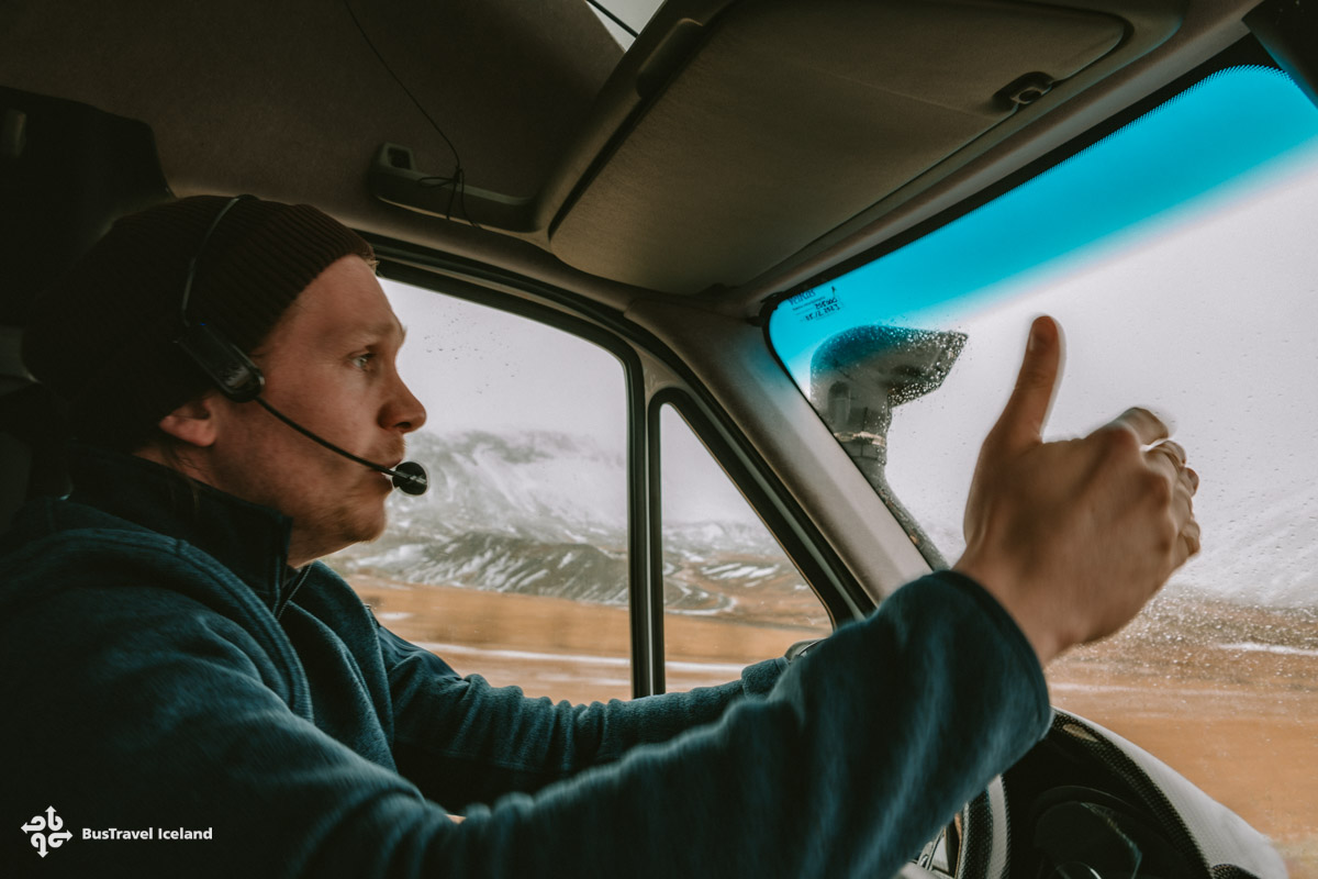 Friendly and knowledgeabe guide on multiday tour around Iceland-2