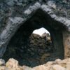 Exploring Dimmuborgir Lava Formations in North Iceland close to Lake Myvatn