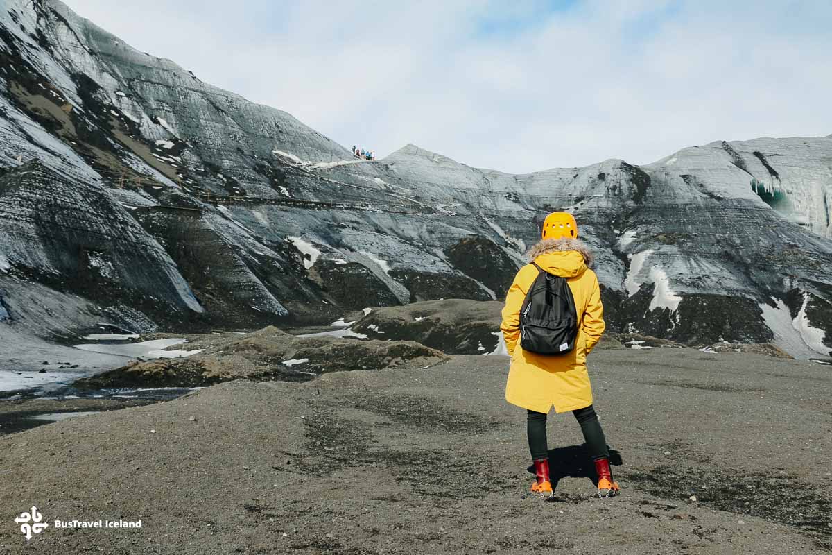 Taking a hike to see Katla Ice Cave up close in south Iceland-5190