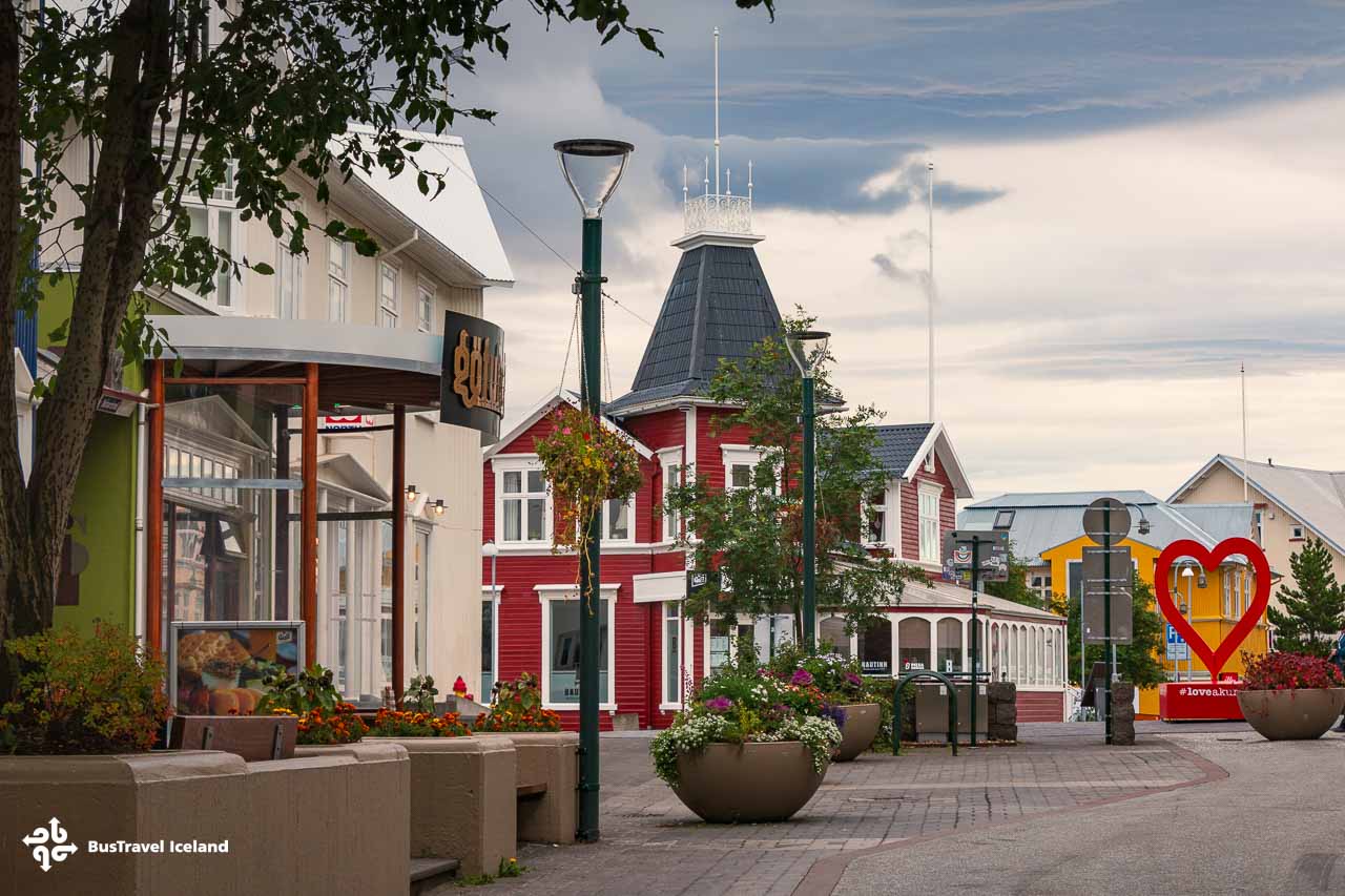 Akureyri in North Iceland-6959 Akureyri in North Iceland in summer