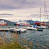 Akureyri in North Iceland