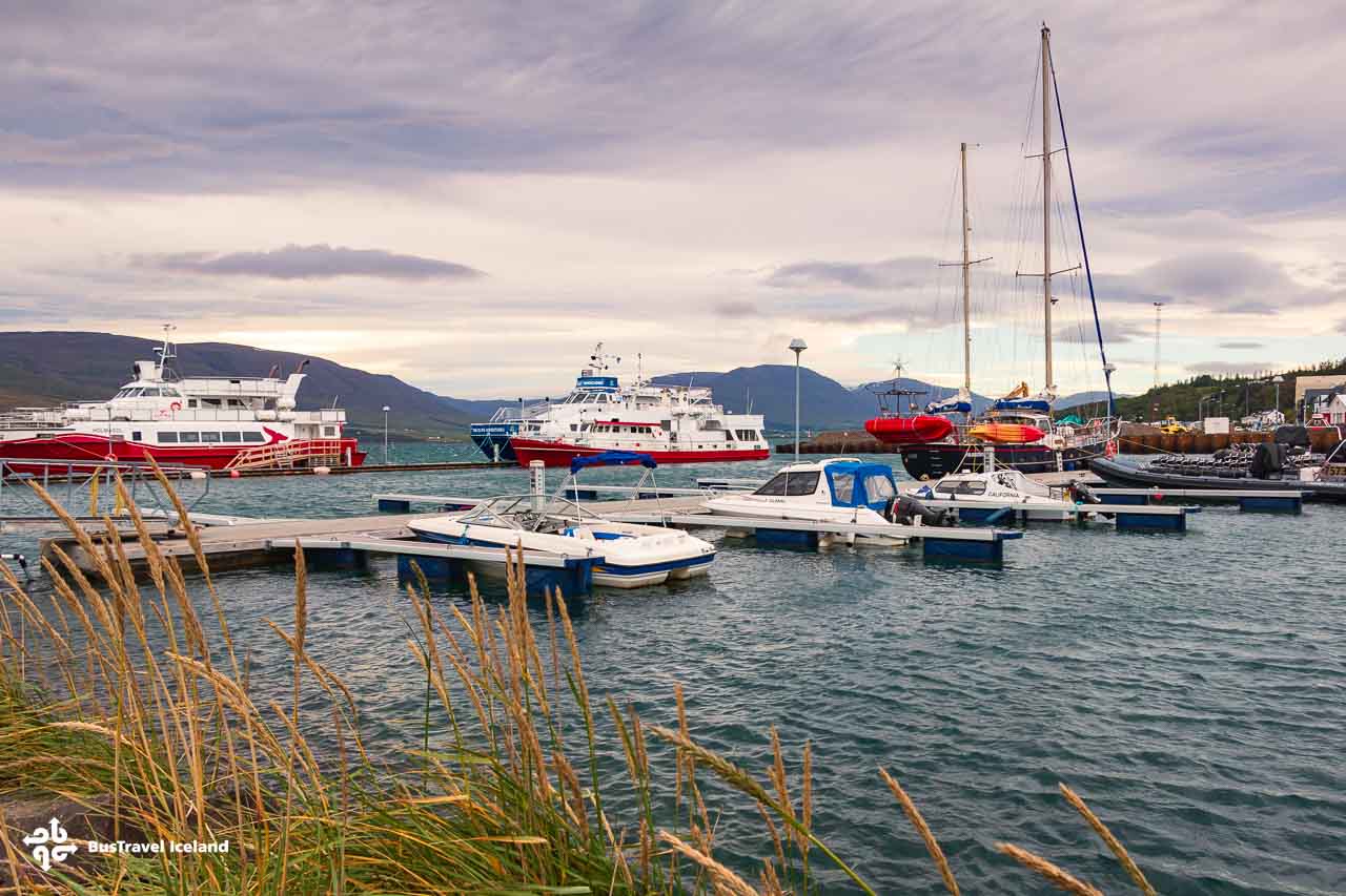 Akureyri in North Iceland