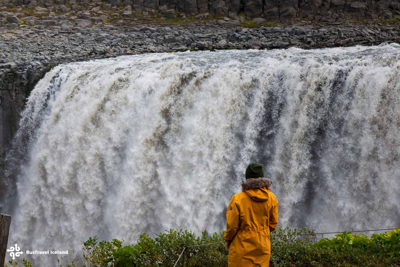 Dettifoss waterfall in North Iceland