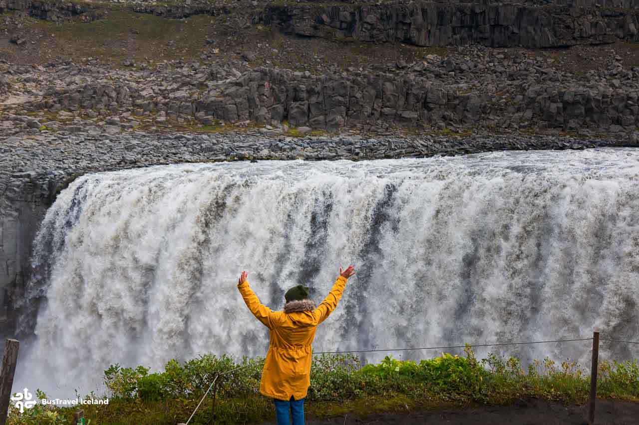 Dettifoss waterfall in North Iceland