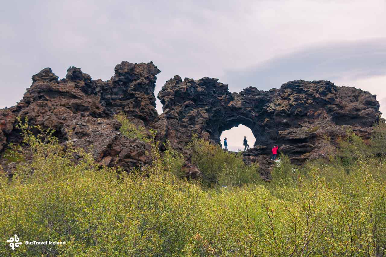 Dimmuborgir lava field in North Iceland-6807 Dimmuborgir lava field in North Iceland