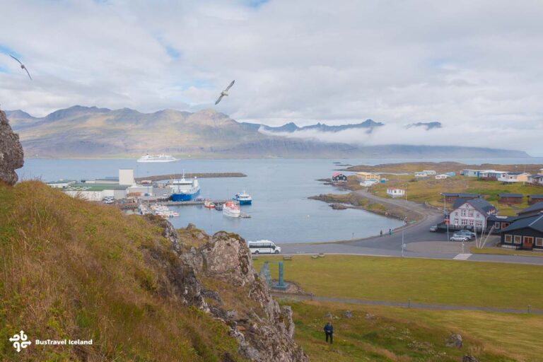 Djúpivogur fihsing village in East Iceland