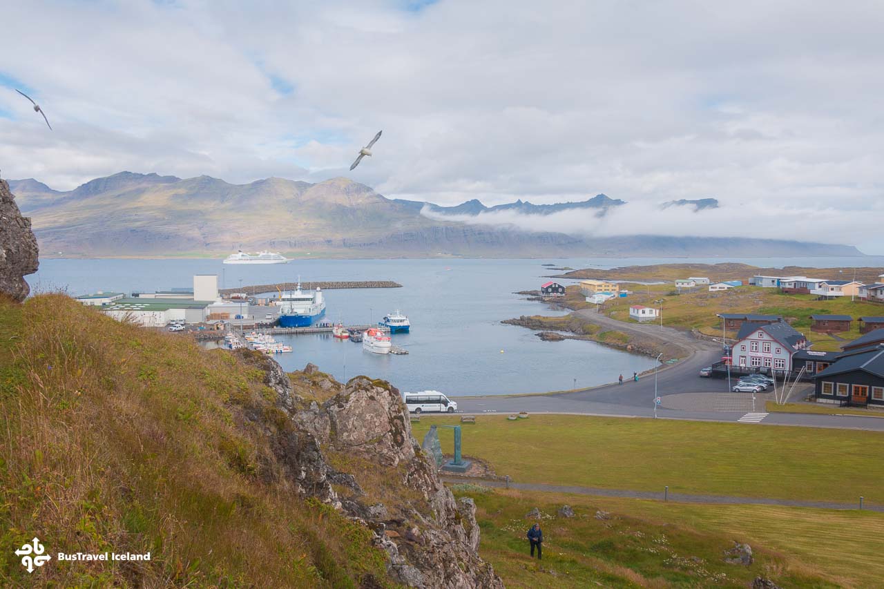 Djúpivogur fihsing village in East Iceland
