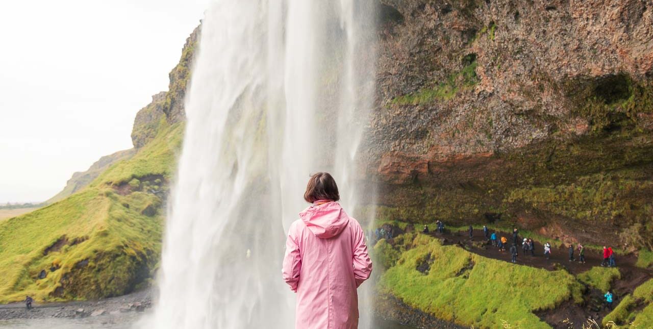 Seljalandsfoss waterfall in South Iceland-5824 Seljalandsfoss waterfall in South Iceland