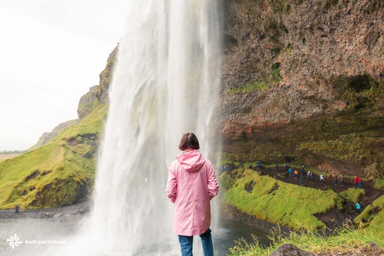 Seljalandsfoss waterfall in South Iceland