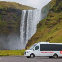 Skogafoss waterfall in South Iceland