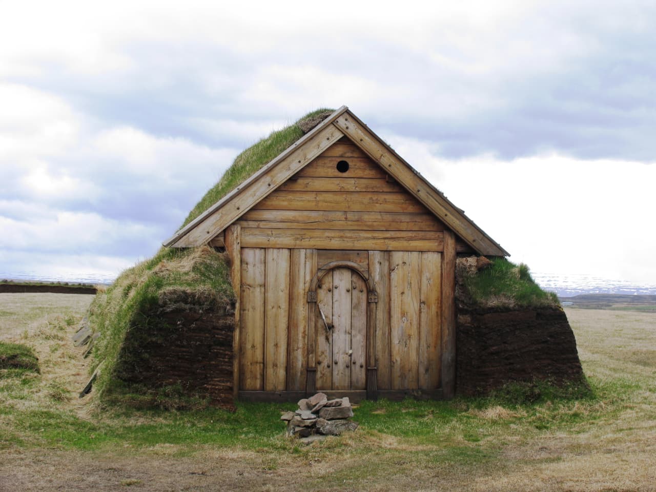 Geirsstaðir turf church viking age building in east iceland Geirsstaðir turf church viking age building in east iceland