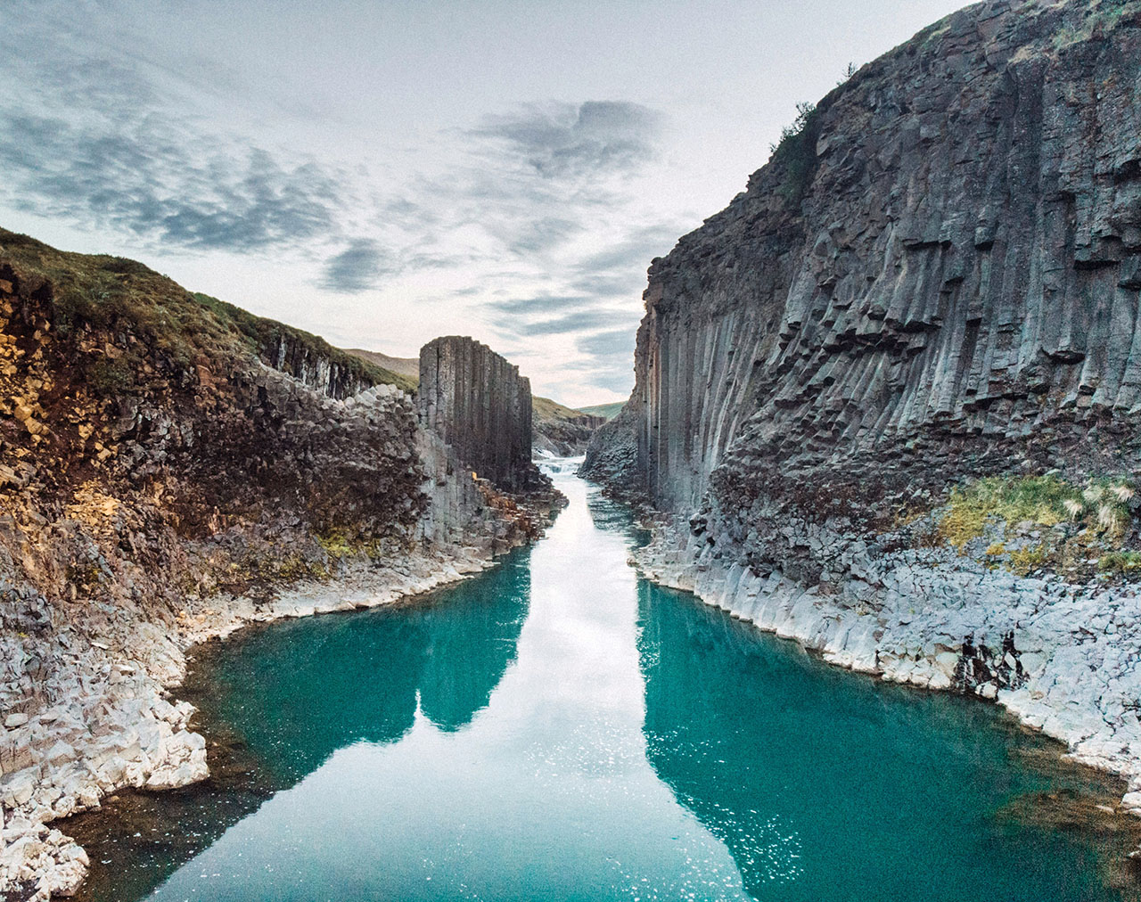 Studlagil glacial canyon in East Iceland by misha-martin