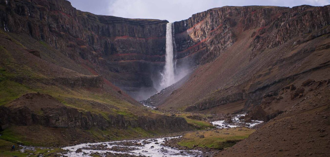 Discovering Hengifoss: Iceland’s Striking Red-Banded Waterfall