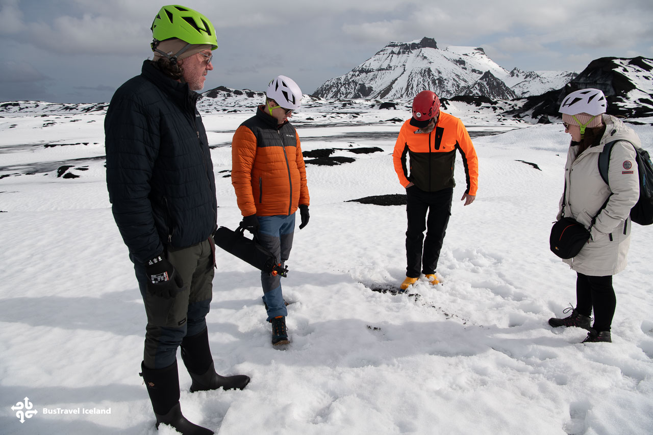 Katla Ice Cave tour in South Iceland April 2025-21 On a Katla Ice Cave tour to Explore the famous ice cave under the volcano in South Iceland, April 2025