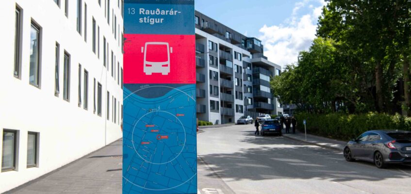 Bus Stop 13 – Rauðarárstígur-2 Bus Stop 13 - Rauðarárstígur