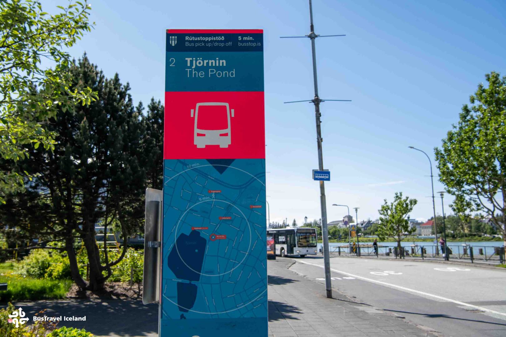 Bus Stop 2 - Tjörnin - The Pond
