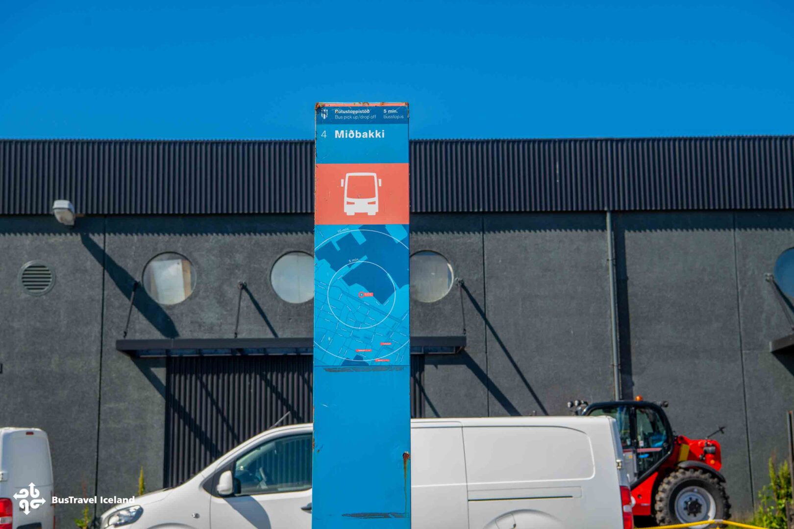 Bus Stop 4 - Miðbakki Harbour