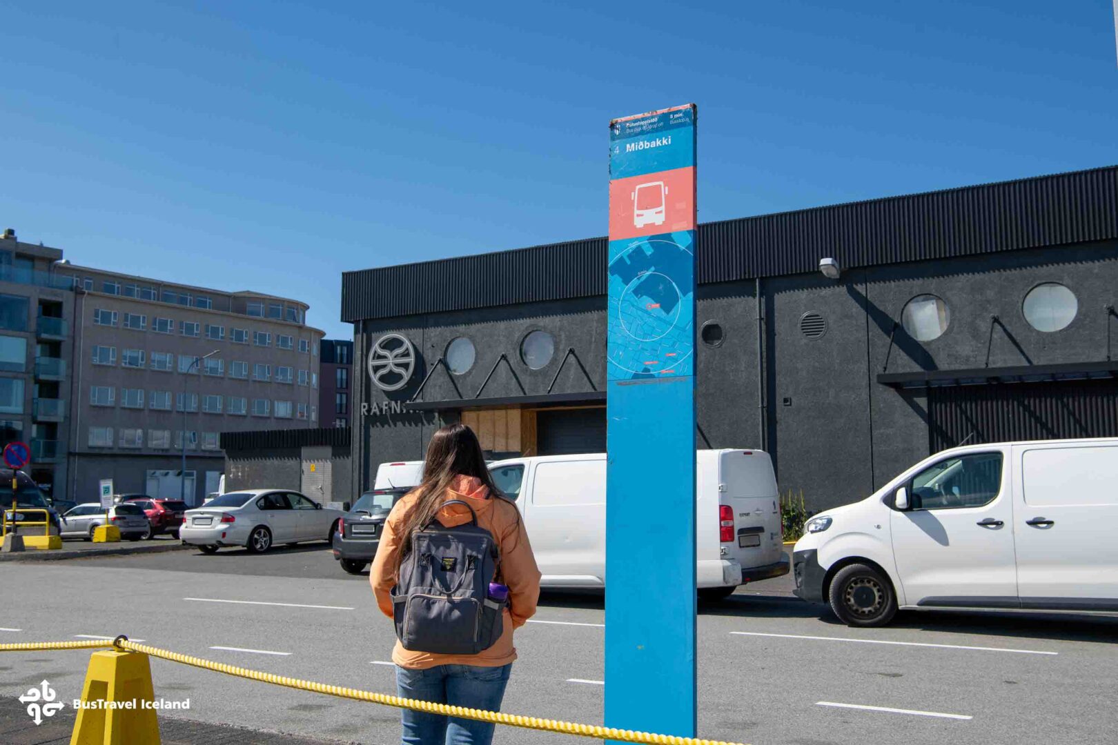 Bus Stop 4 - Miðbakki Harbour