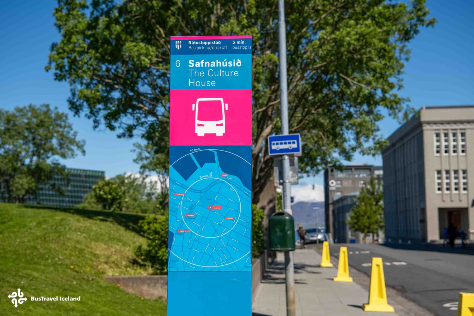 Bus Stop 6 - Safnahúsið - The Culture House