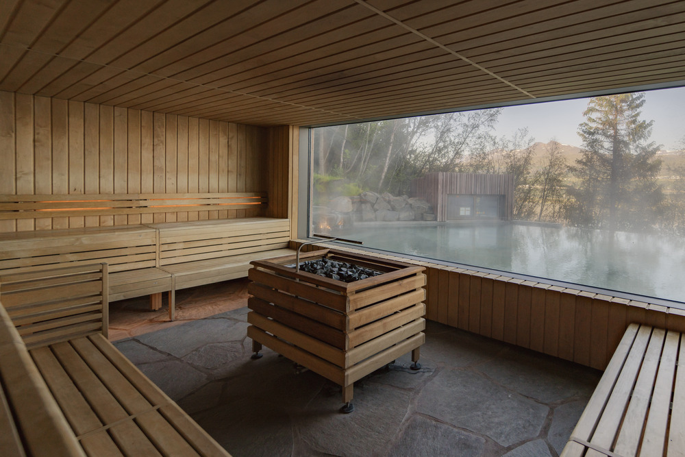 Forest Lagoon sauna