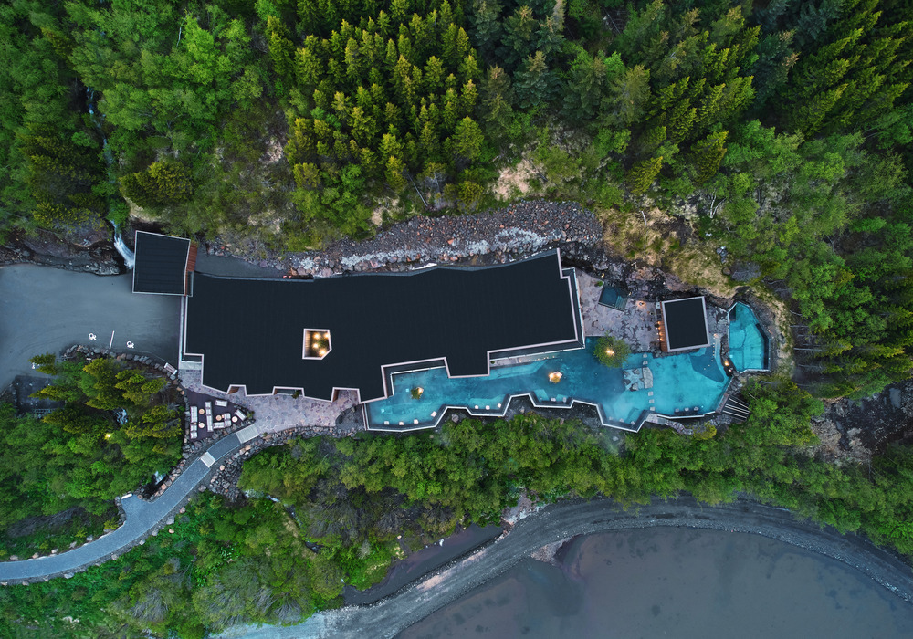 Forest Lagoon from above