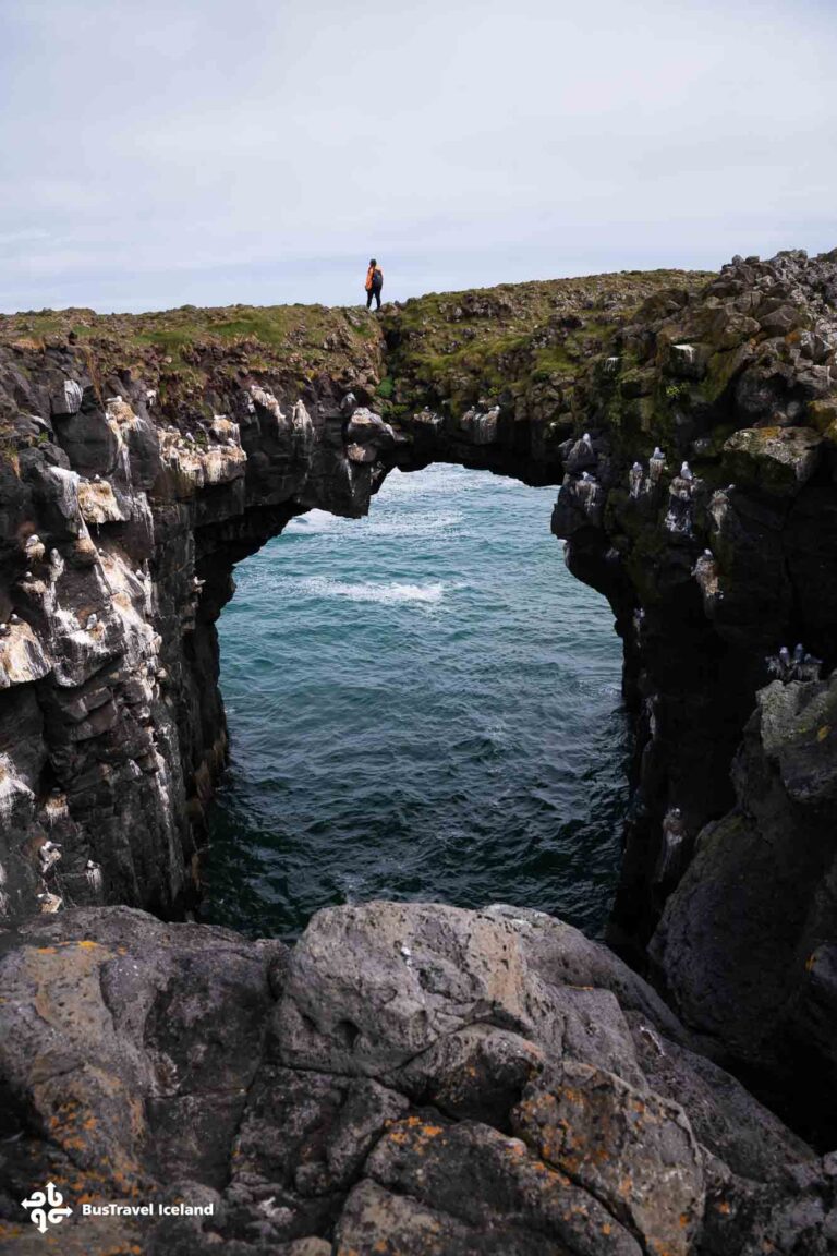 Arnarstapi is a picturesque fishing village on the southern side of the Snaefellsnes Peninsula