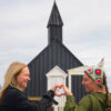 Budir black church on Snaefellsnes Peninsula