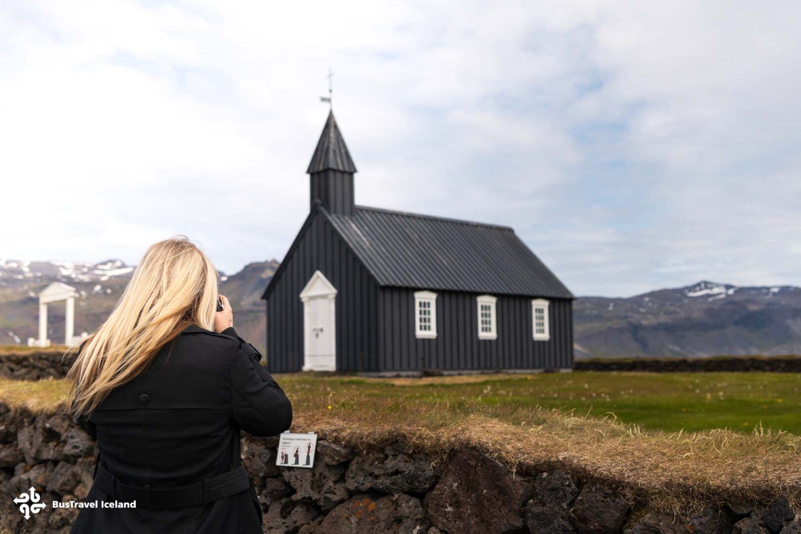 Budir black church on Snaefellsnes Peninsula